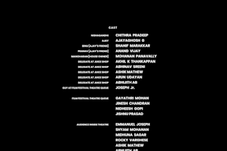 do film end credit scroll