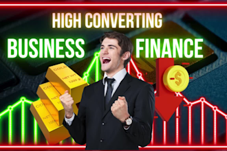 build finance, insurance, autoblog, automated business website