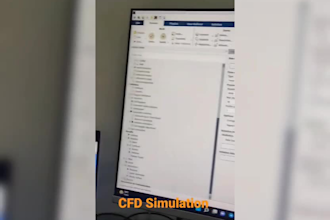 design and perform computational fluid dynamics finite element analysis