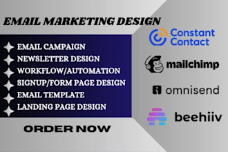 design newsletter on substack, beehiiv, constant contact, omnisend, mailchimp