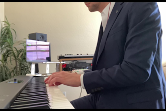 record soulful piano, synths and keys for your project