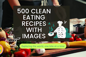 give you 500 clean eating recipes