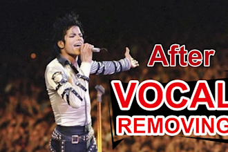 remove vocals fast and deliver studio quality karaoke