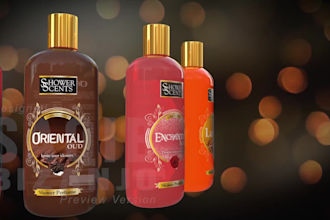 3d product animation and rendering for visualizing video