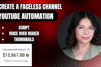 create top 10 faceless cash cow videos, automate youtube channel SEO