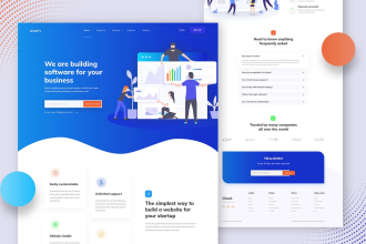 do figma website UI UX design