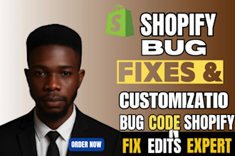 fix shopify bugs errors theme liquid issues shopify expert website designer