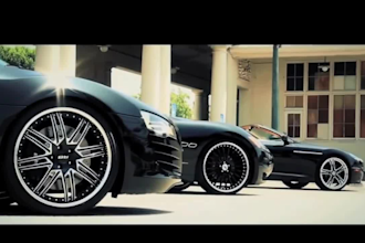 advertise your brand logo in black edition luxury video