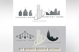 make a modern minimalist logo social media kit and stationary