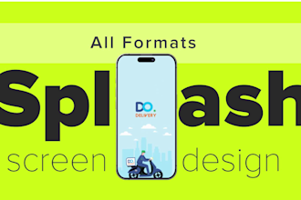 create an animated splash screen and custom logo animation for your app