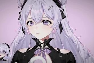 draw and rig live2d vtuber model, 2d vtuber model, live 2d vtuber commission