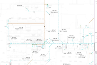design complete plumbing, drainage and gas supply system