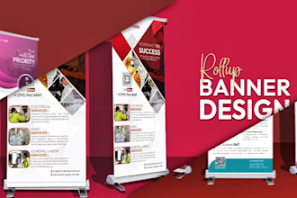 design roll up banner signage for your business