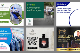 web banner HTML5 design for google display ads within 24 hr