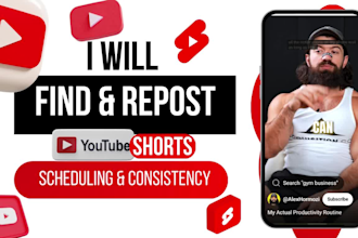 find and repost schedule youtube shorts viral reels