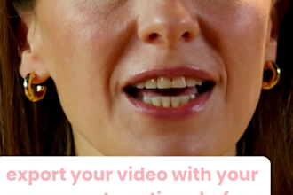 add accurate subtitles or captions to your videos