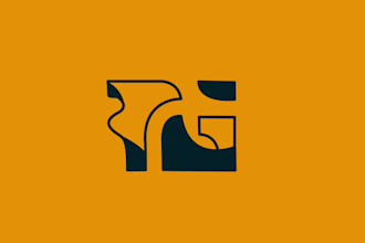 do minimalist motion graphics for your logo