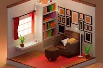 3d model and animate anything in blender