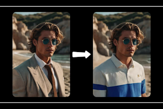 professionally change outfits in your photos