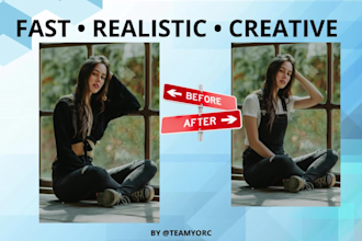 transform your photos with ai, outfit swap, recolor,and retouch