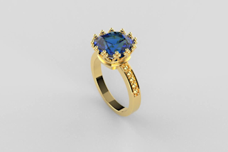 design jewelry for 3d rendering