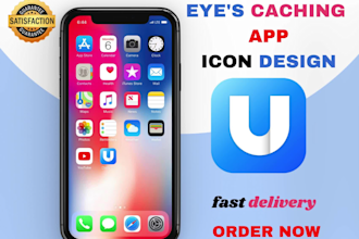design personalize modern icon minimalist app icon logo for website app store