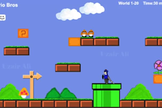 design pixel art game background game assets