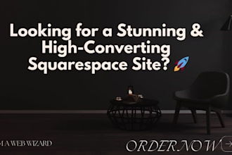 provide expert squarespace design build a custom SEO optimized website