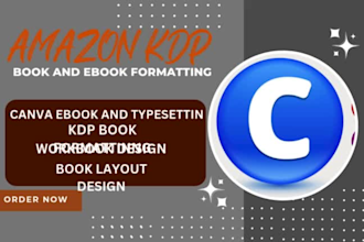 design, format editable canva ebook kdp journal low content book for amazon kdp