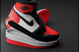 do product mockup and 3d product rendering for your business