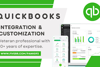 develop custom integrations for xero, zoho, and quickbooks on your platform