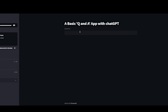 create a private chatgpt app with python and langchain