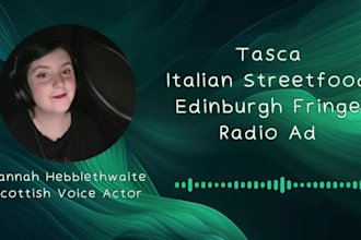 provide studio quality human female scottish voice over