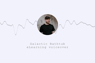 record a british male elearning voiceover