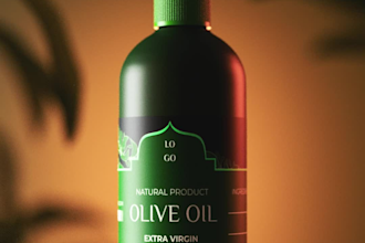 photorealistic 3d product render mockup