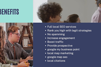 create 25000 google map point for ranking local marketing