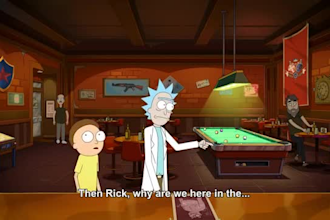 2d rick and morty south park simpson family guy yellow character animation
