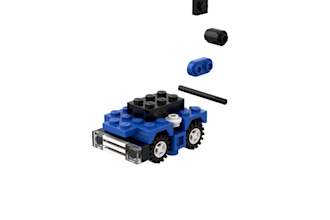create lego 3d speed build animations