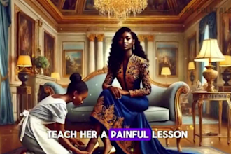edit viral stunning ai video art for african folktales and bedtime stories