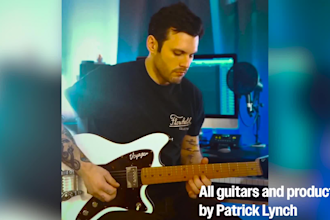 write and record electric and acoustic guitar for your song