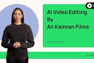 make ai spokesperson video