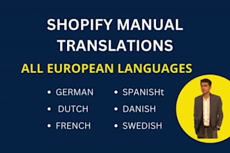 translate your complete shopify store with products manually