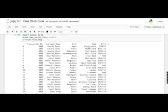 do data analysis for you company