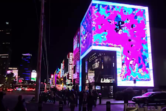 create amazing 3d billboard animation, 3d anamorphic animation, 3d cgi animation