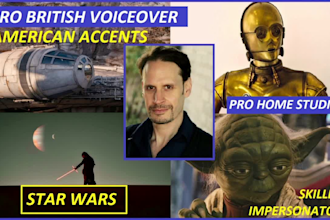 voice star wars characters for your projects events