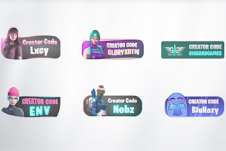 make a creator code overlay for fortnite streamers