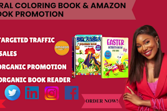 do viral coloring book promotion, amazon kindle book promotion, ebook marketing