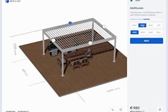 do 3d product configurator, webgl, threejs, 3d shopify, gsap, r3f animation