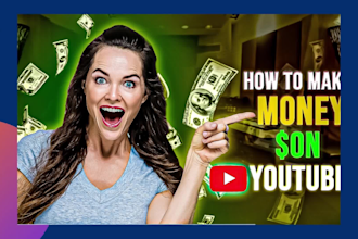 do attractive clickbait youtube thumbnail design for you