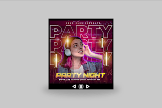 create a motion poster  for adds posters or flyers